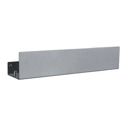 Aluminium Bathroom Wall Shelf with Side Hooks and Matte Finish