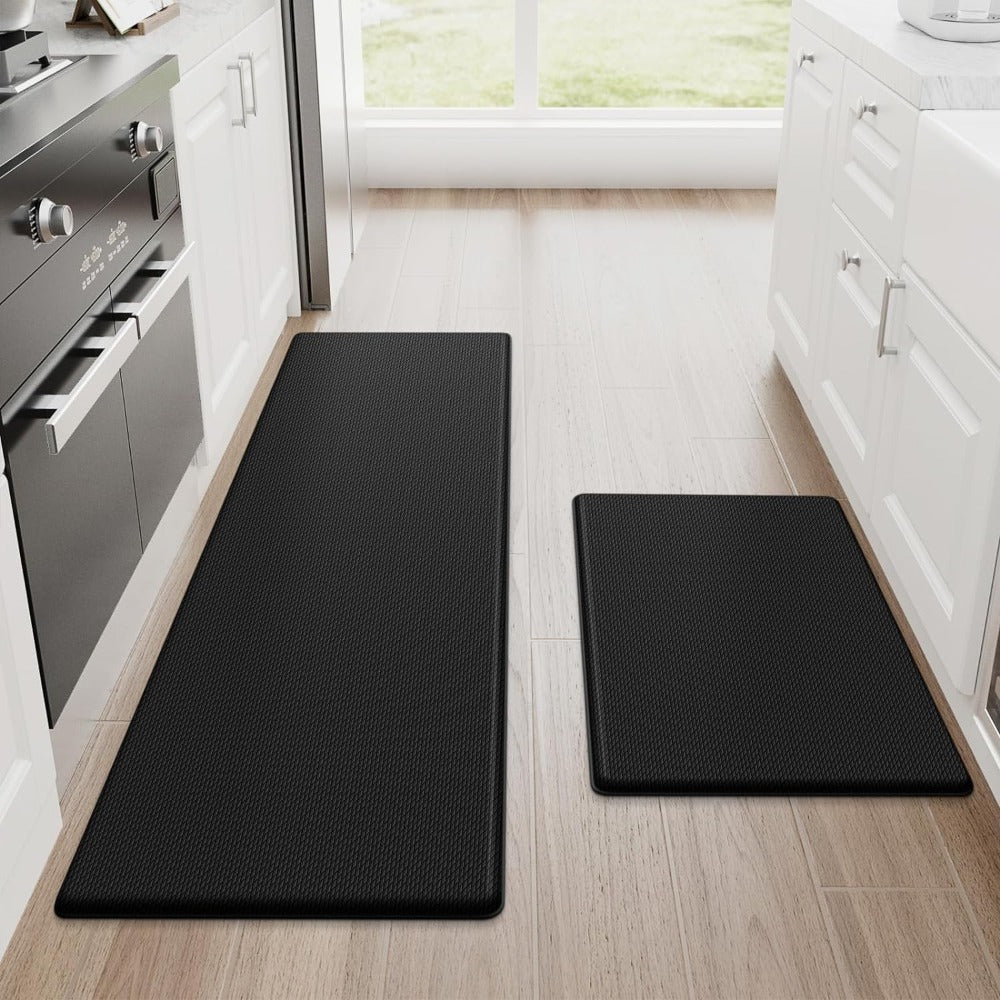 Anti-Fatigue Kitchen Mat with Cushioned Support and Non-Slip Surface