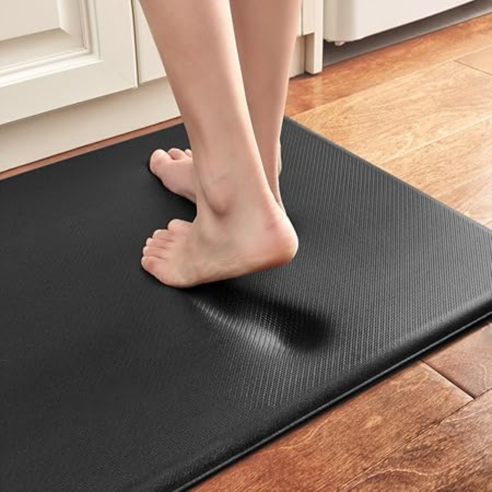 Anti-Fatigue Kitchen Mat with Cushioned Support and Non-Slip Surface
