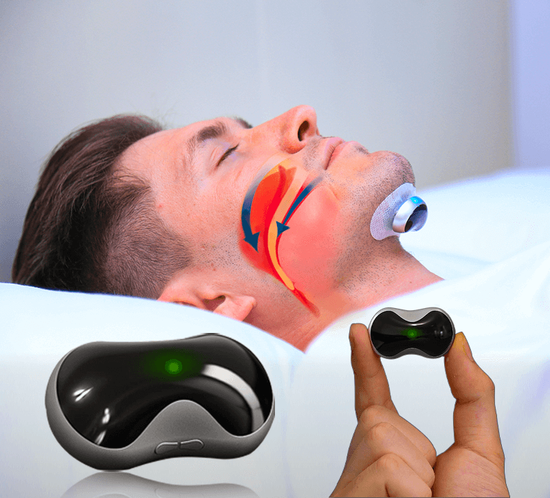 Anti-Snoring Device with Adjustable Pulse Settings