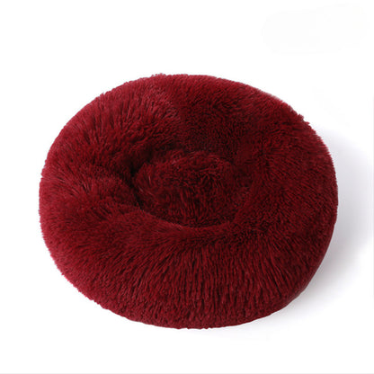 Anti-Stress Dog Cushion with Soft Plush Comfort and Supportive Design