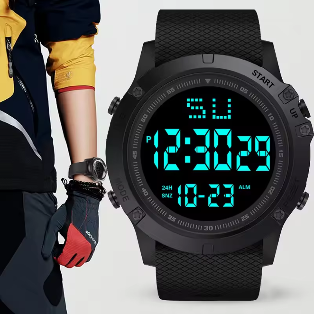Werlona Digital Sports Watch – Durable & Waterproof for Athletes
