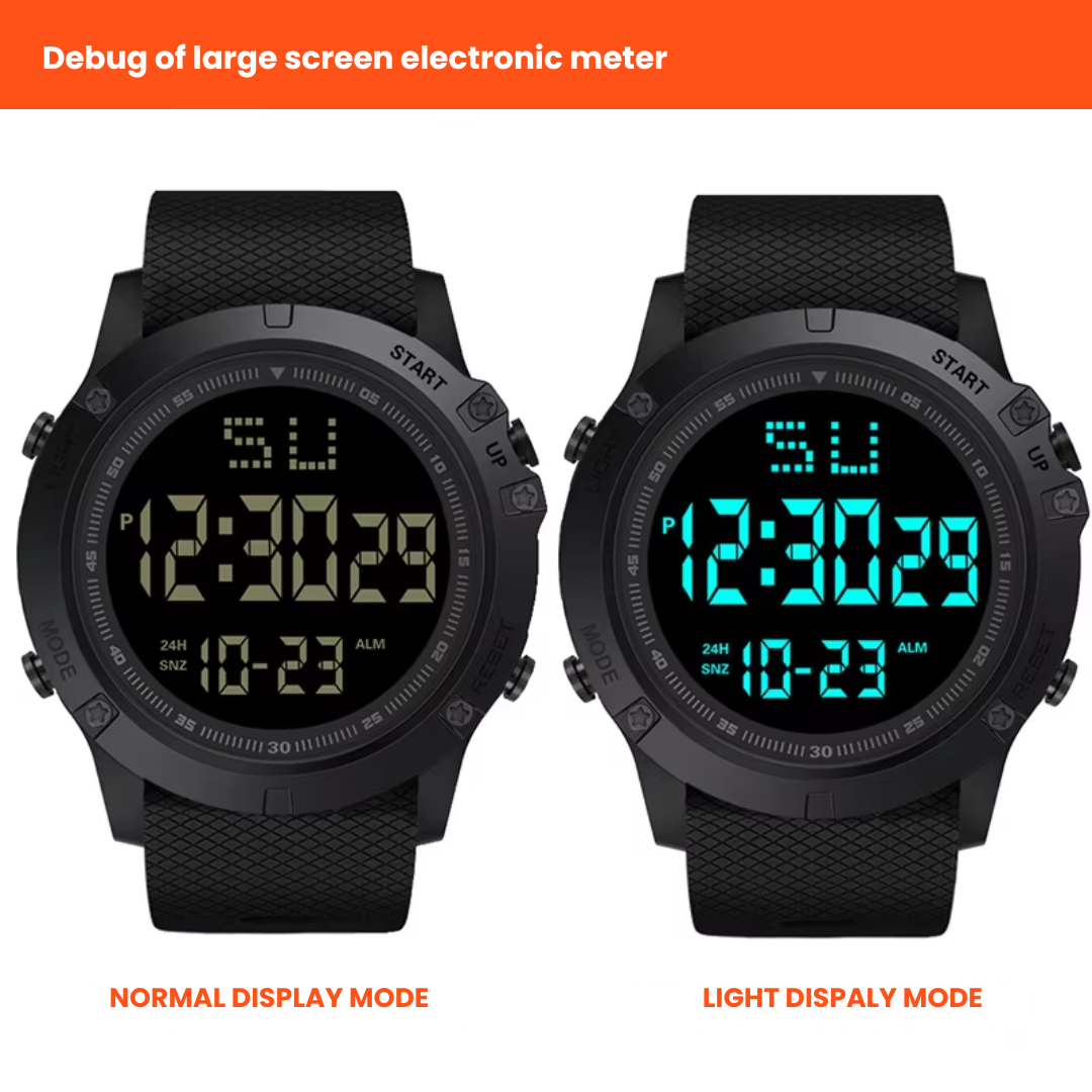 Werlona Digital Sports Watch – Durable & Waterproof for Athletes