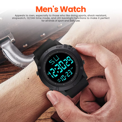 Werlona Digital Sports Watch – Durable & Waterproof for Athletes