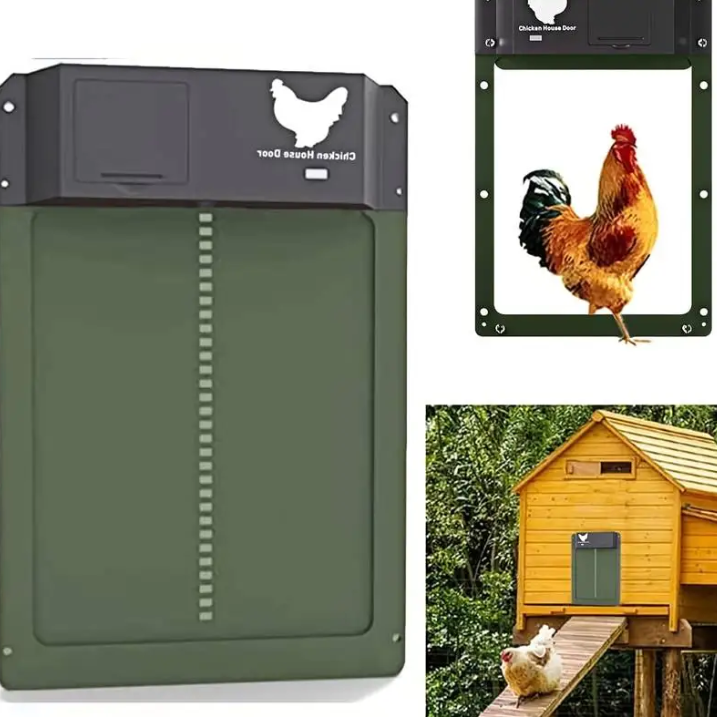 Automatic Chicken Coop Door with Timer and Light Sensor