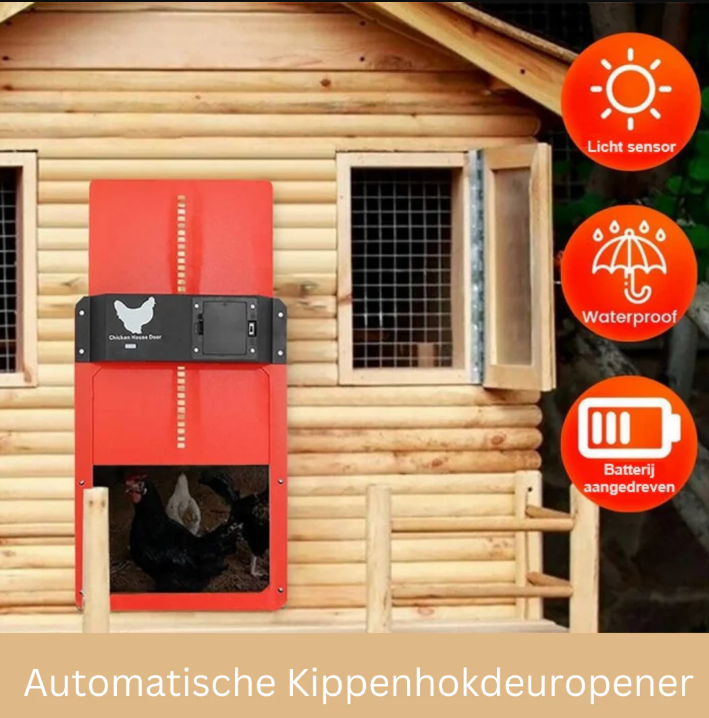 Automatic Chicken Coop Door with Timer and Light Sensor