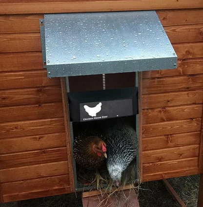 Automatic Chicken Coop Door with Timer and Light Sensor