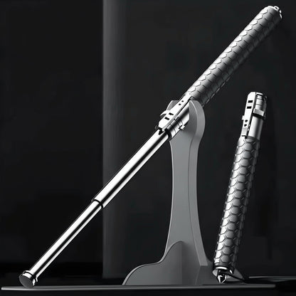 Automatic Folding Walking Stick with Adjustable Stability Support