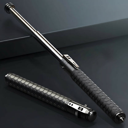 Automatic Folding Walking Stick with Adjustable Stability Support
