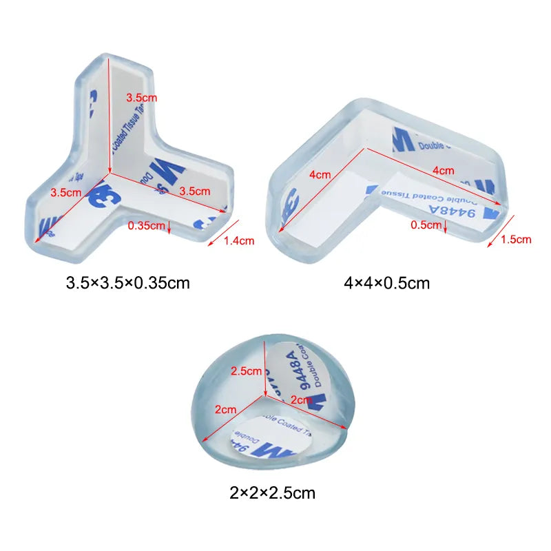 Baby Safety Clear Corner Protectors Set of 10 for Furniture