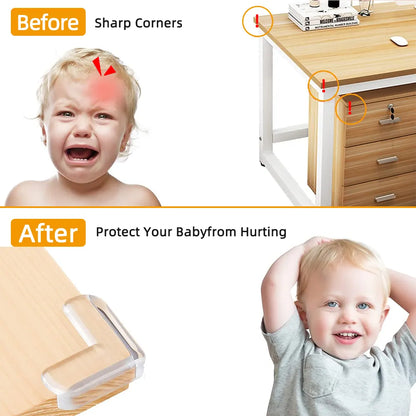Baby Safety Clear Corner Protectors Set of 10 for Furniture