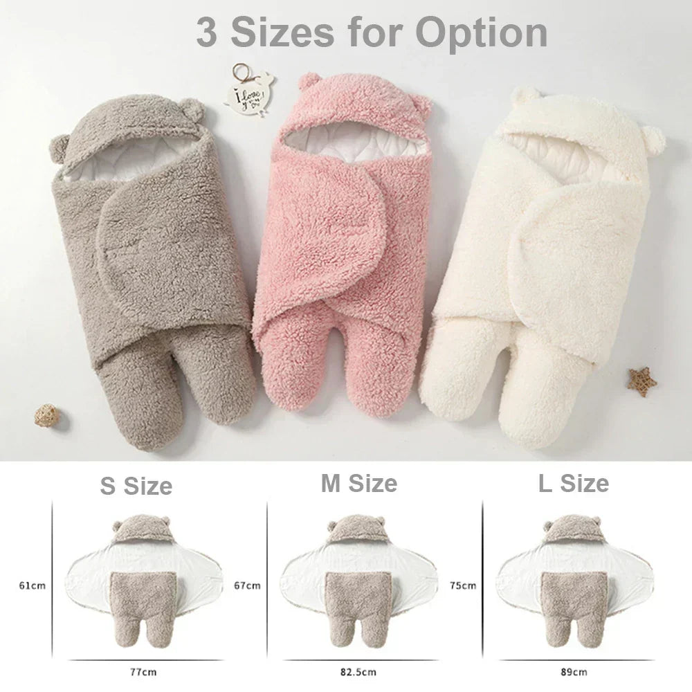 Baby Swaddle Blanket with Adjustable Wrap Design