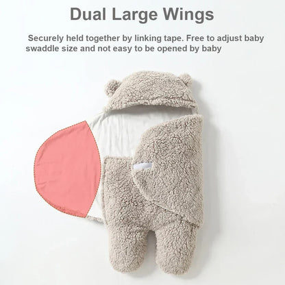 Baby Swaddle Blanket with Adjustable Wrap Design