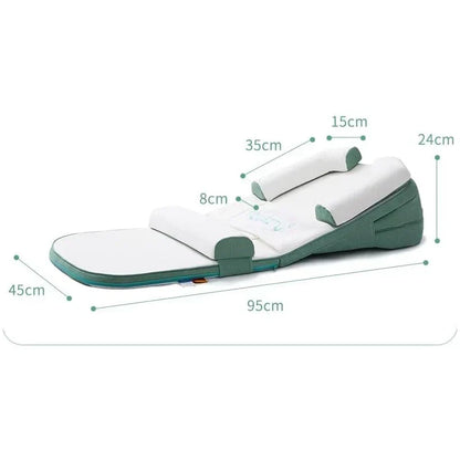 Baby Wedge Side-Sleeping Pillow with Removable Cotton Cover