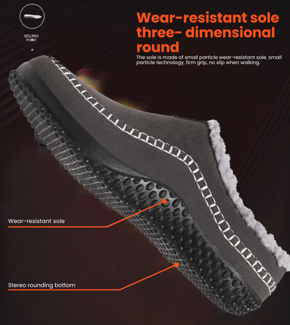 Barefoot Comfort Slippers – Ultra-Warm & Flexible for Natural Movement