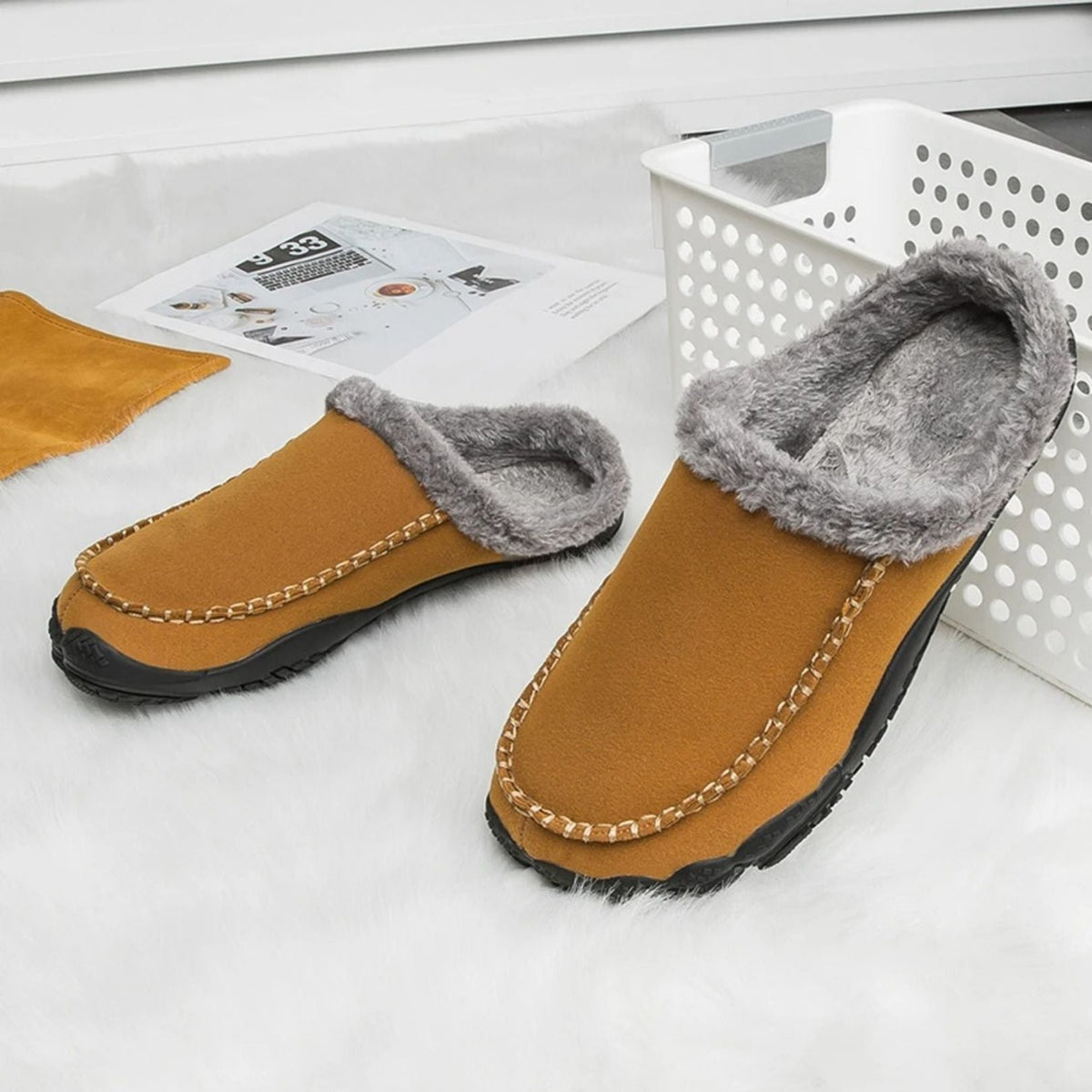 Barefoot Comfort Slippers – Ultra-Warm & Flexible for Natural Movement