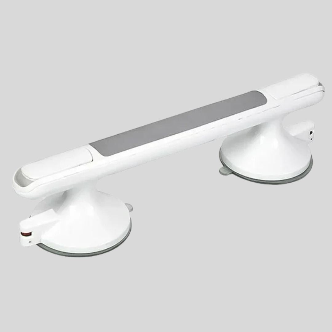 Bathroom Grab Bar with Anti Slip Grip and Suction Cup Safety Locks