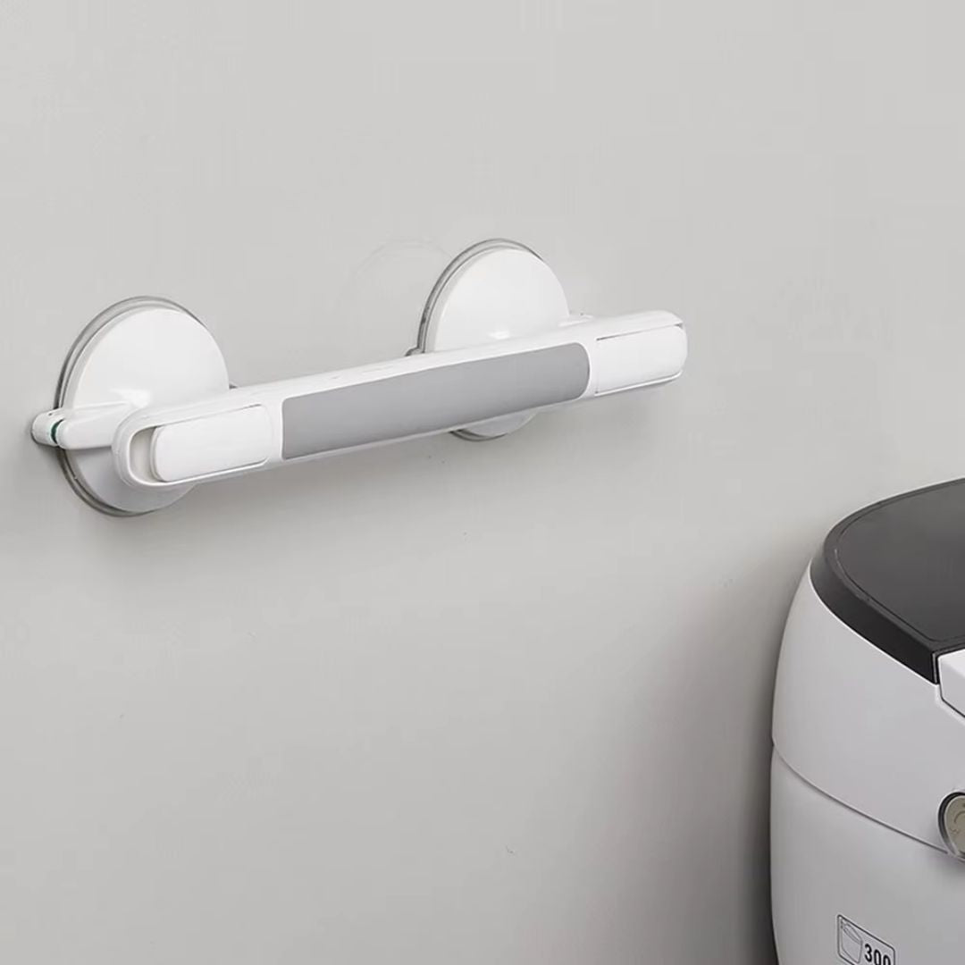 Bathroom Grab Bar with Anti Slip Grip and Suction Cup Safety Locks