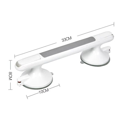 Bathroom Grab Bar with Anti Slip Grip and Suction Cup Safety Locks