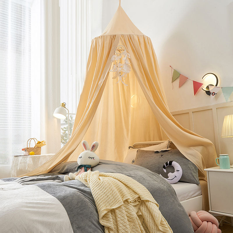 Blackout Bed Canopy for Kids with Soft Polyester Fabric and Light-Blocking Design