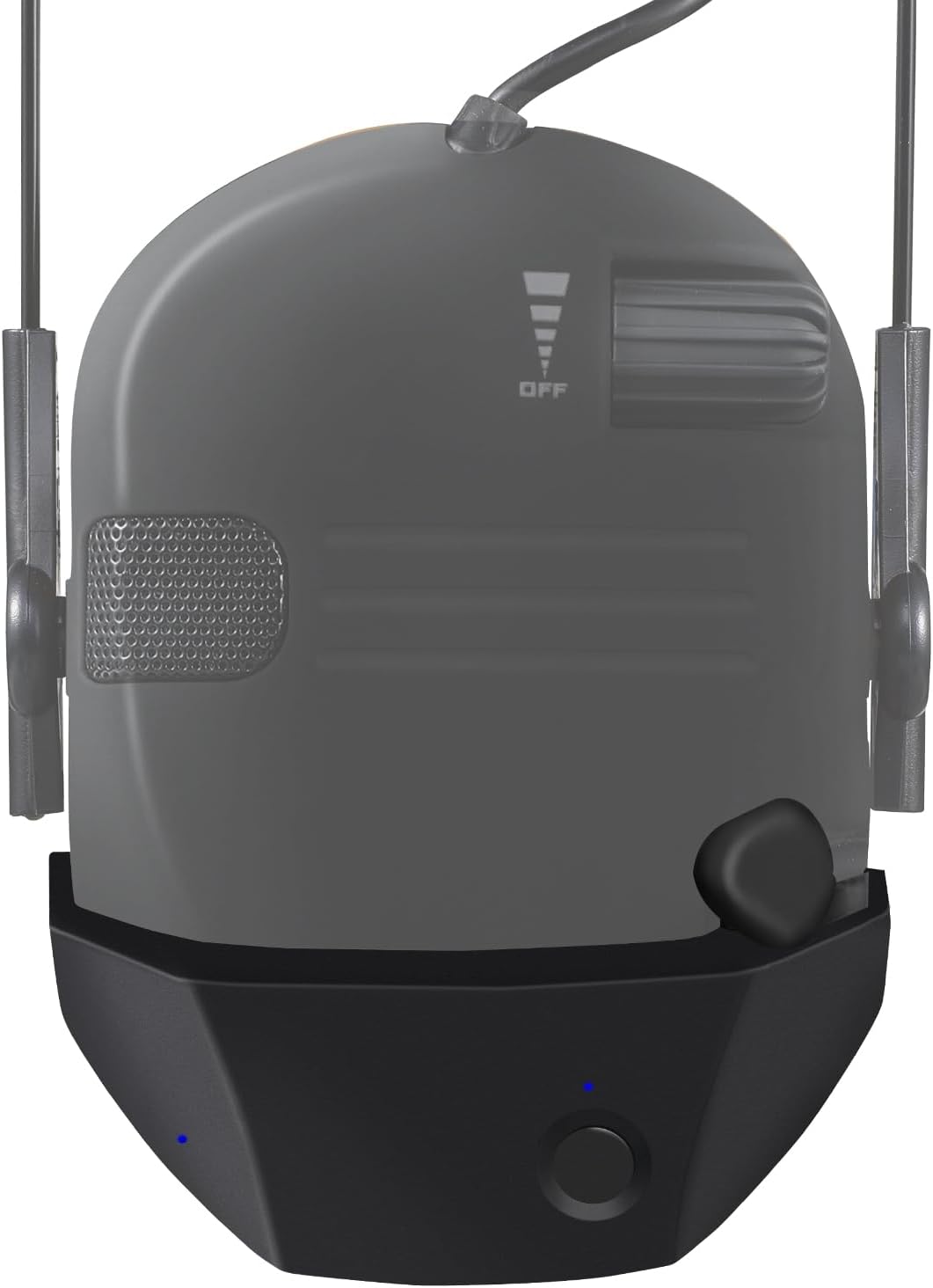 Bluetooth Adapter for Shooting Earmuffs with Type-C Charging and 50ft Wireless Range