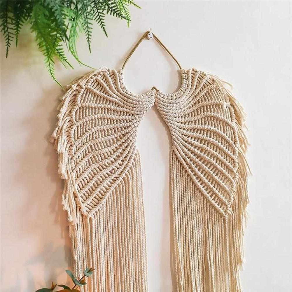 Bohemian Wall Hanging with Elegant Wing Design