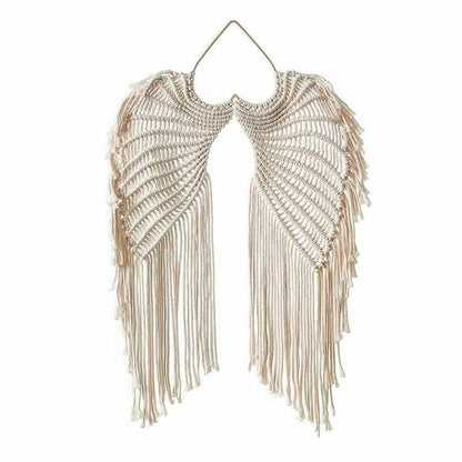 Bohemian Wall Hanging with Elegant Wing Design