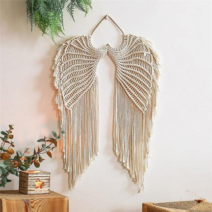 Bohemian Wall Hanging with Elegant Wing Design