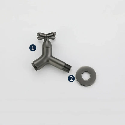 BrassFlow Solid Brass Wall Mounted Cold Water Tap