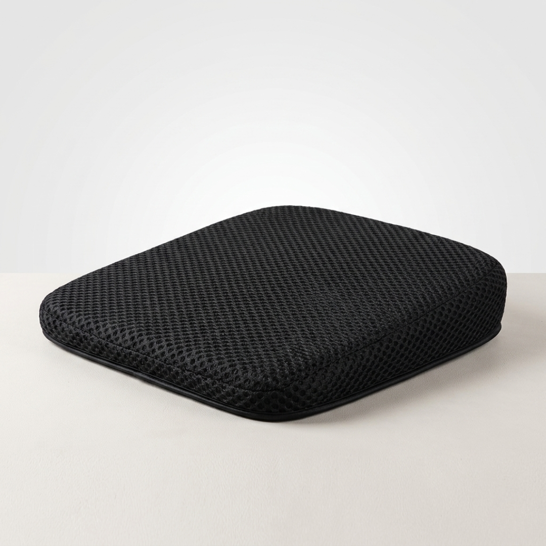 Breathable Honeycomb Car Seat Cushion with Non-Slip Base