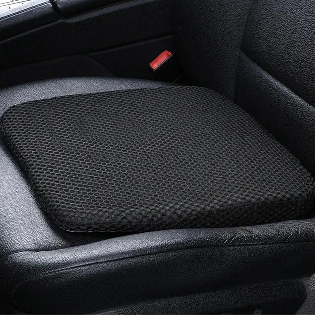 Breathable Honeycomb Car Seat Cushion with Non-Slip Base