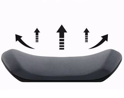 Car Seat Neck and Lumbar Support Set with Memory Foam Ergonomic Cushions