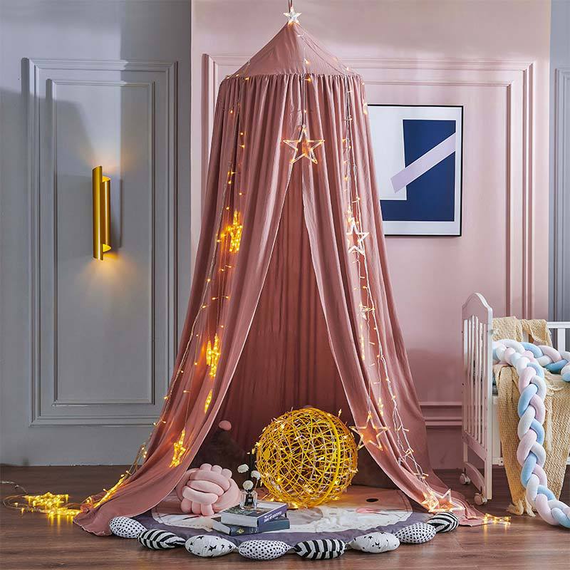 Children’s Blackout Bed Canopy with Light Blocking