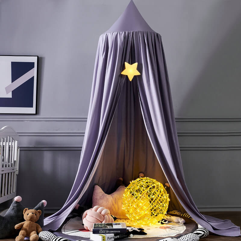 Children’s Blackout Bed Canopy with Light Blocking