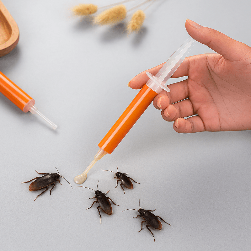 Cockroach Gel Bait with Delayed Domino Action, 3 x 10 g Tubes