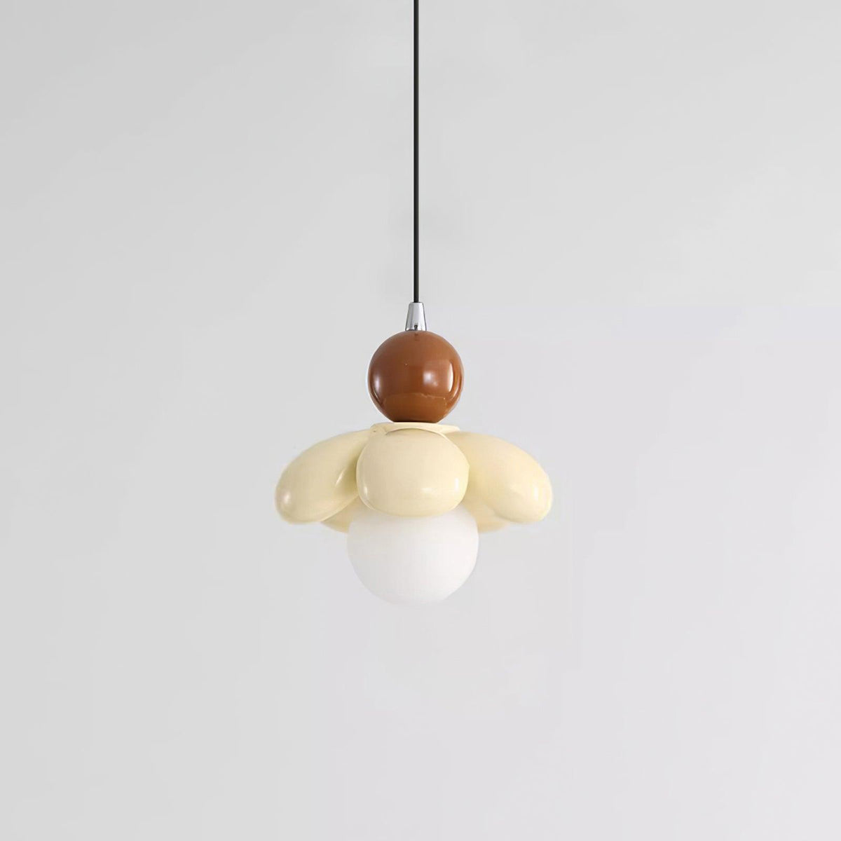 Colourful Flower-Shaped Resin Pendant Lamp with G9 Socket
