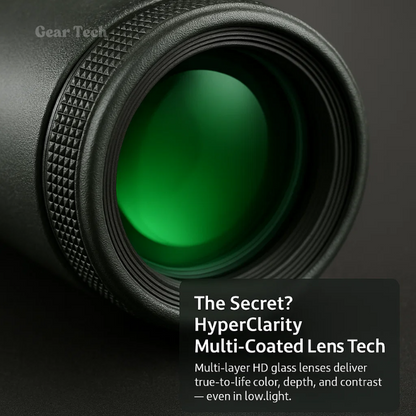 Compact 600x Ultra-Zoom Monocular with HD Glass Lens