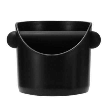 Compact Coffee Knock Box with Removable Tamping Bar and Non Slip Base