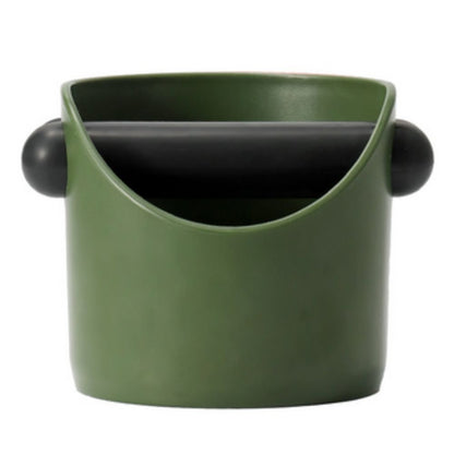 Compact Coffee Knock Box with Removable Tamping Bar and Non Slip Base