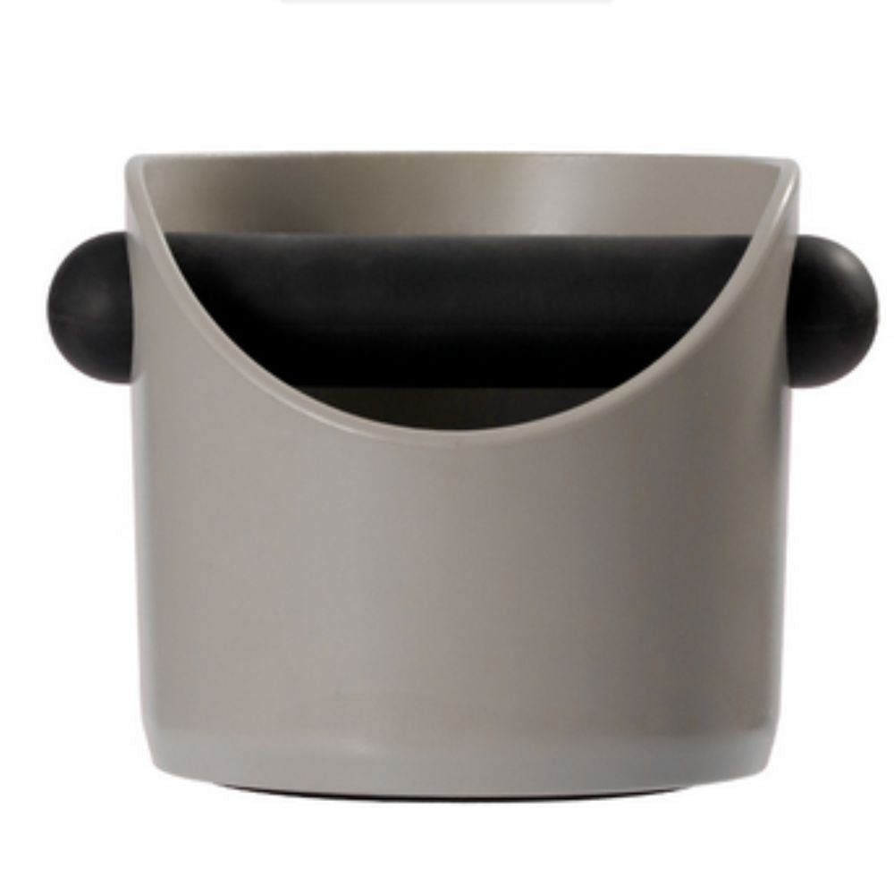 Compact Coffee Knock Box with Removable Tamping Bar and Non Slip Base