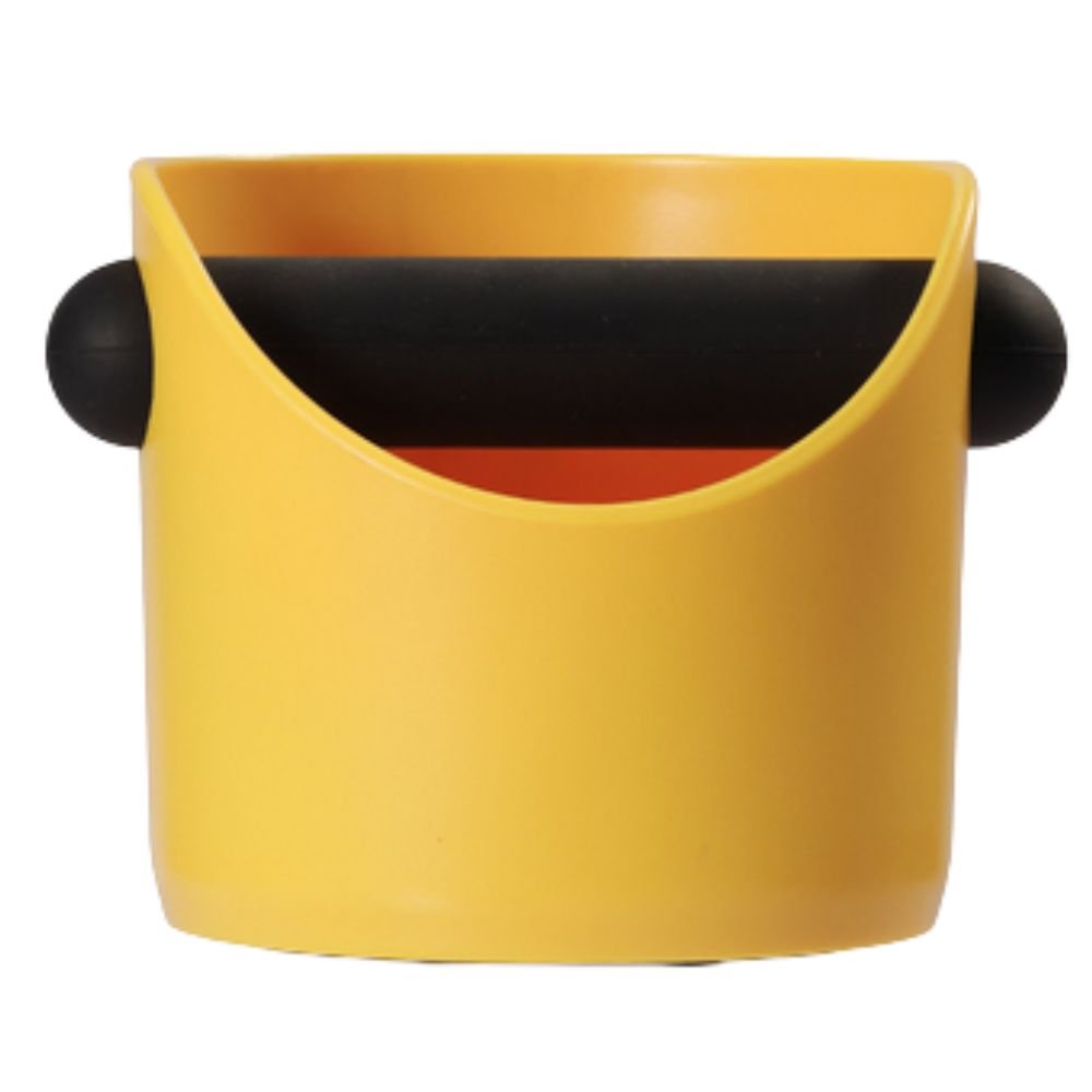 Compact Coffee Knock Box with Removable Tamping Bar and Non Slip Base