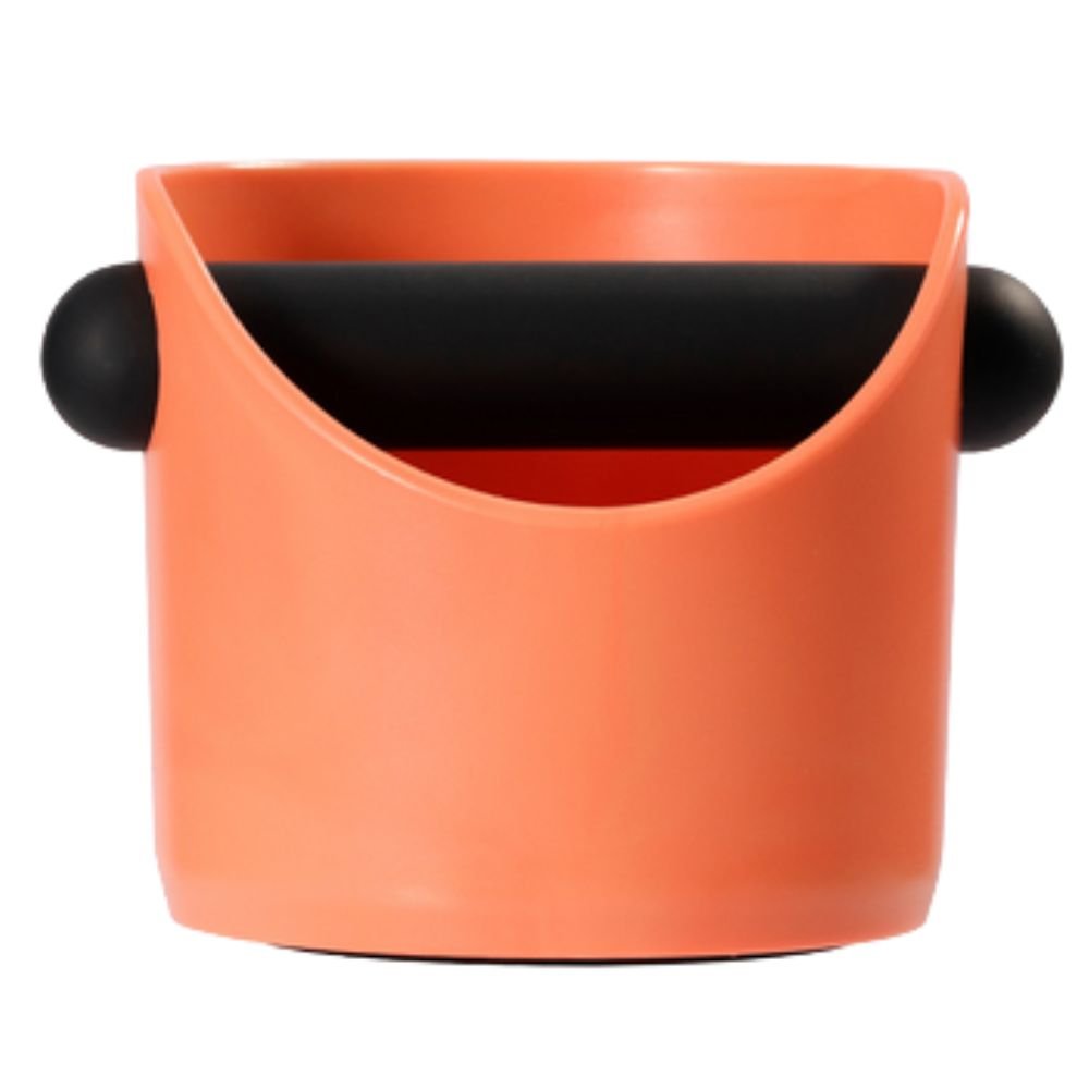 Compact Coffee Knock Box with Removable Tamping Bar and Non Slip Base