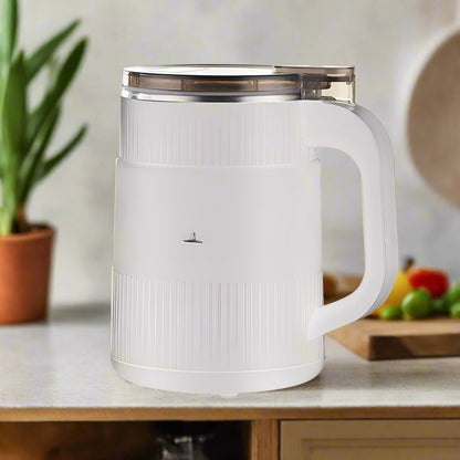 Compact Electric Grain Mill with Stainless Steel Bowl and One Touch Operation