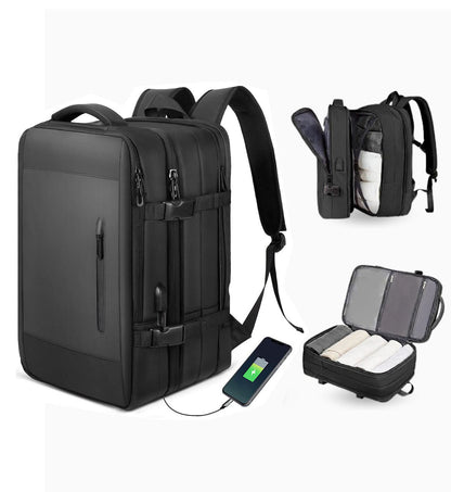 Compact Foldable Travel Backpack with Laptop Compartment