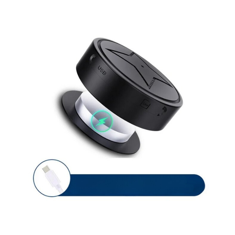 Compact Magnetic GPS Tracker with 500 mAh Battery and GPS/LBS Connectivity