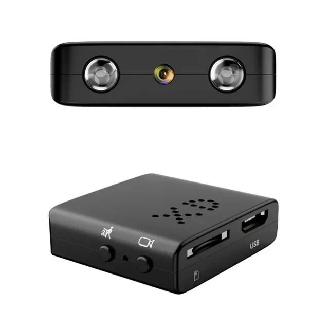 Compact Micro HD WiFi Camera with 1080P Video, Audio and Night Vision