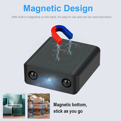 Compact Micro HD WiFi Camera with 1080P Video, Audio and Night Vision