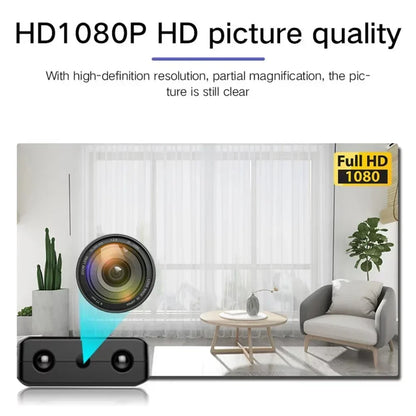 Compact Micro HD WiFi Camera with 1080P Video, Audio and Night Vision