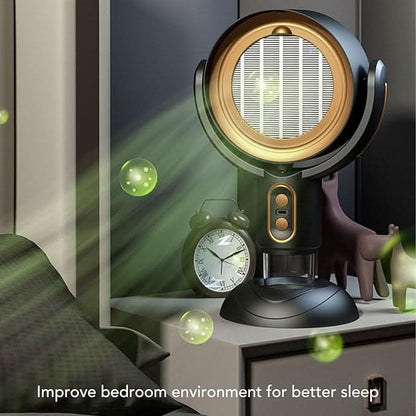 Compact Smoke Absorber with Quiet, Energy-Efficient Operation for Indoor Spaces