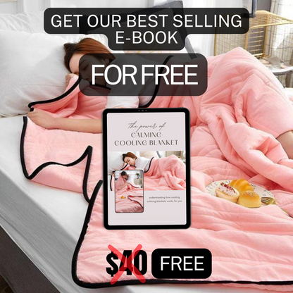 Cooling Blanket with Moisture-Wicking Breathable Fabric for Warm Nights